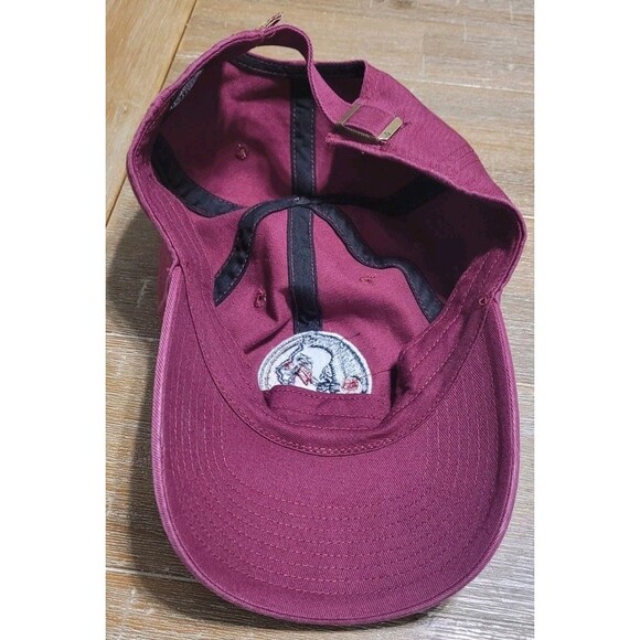 Florida State Seminoles 47 Brand Clean Up Adjustable Hat - Maroon Red Cap - Picture 4 of 6